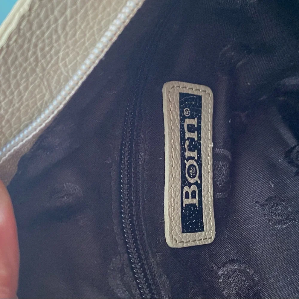 Born Crossbody Leather Bag Dove NWT - Picture 12 of 15